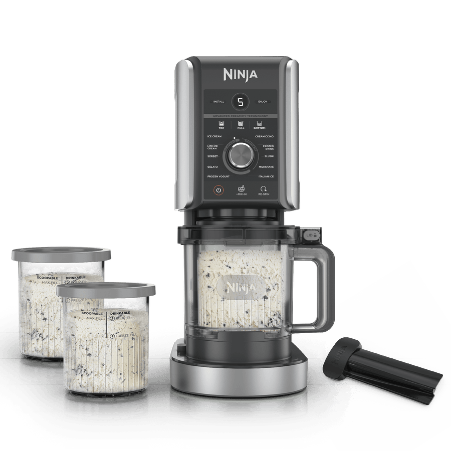 Ninja CREAMi Deluxe Ice Cream Maker Pint Bundle