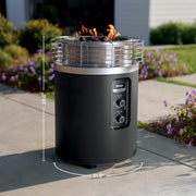 Ninja Fireside360 Outdoor Heater & Fire Pit with Cover Bundle