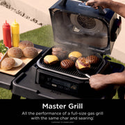 Ninja Woodfire Outdoor Grill and Smoker Stand Bundle