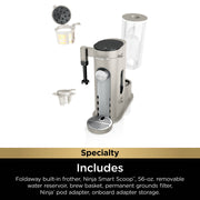 Ninja® Single-Serve Pods & Grounds Specialty Coffee Maker Sage Green