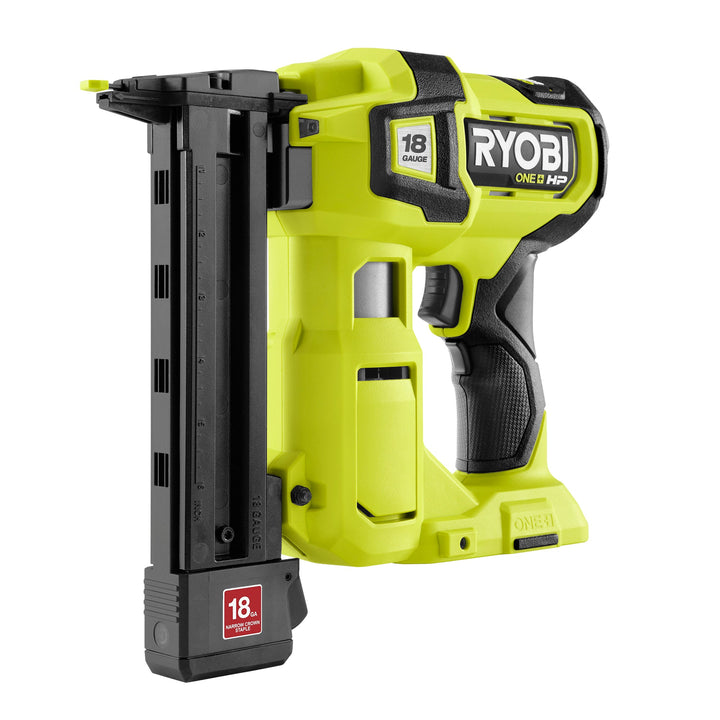 18V ONE+ HP 18V Brushless Cordless 18-Gauge Narrow Crown Stapler, Cordless Staple Gun (Tool Only)