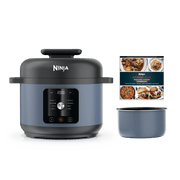 Ninja® HyperHeat™ 9-in-1 Electric Pressure Cooker, 6.5 Qt Multi-Cooker with SimpliServe™ Pot, 1200W, Blue Macaron