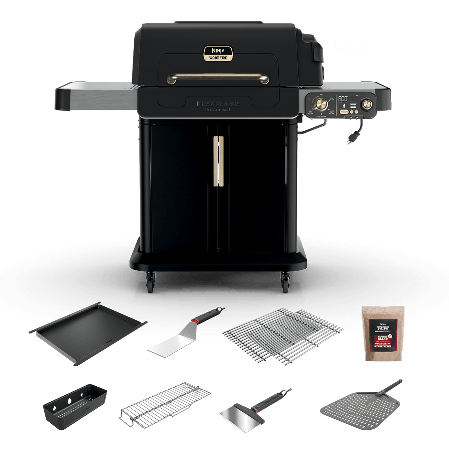 Ninja™ FlexFlame™ Grill with ProConnect™ Bundle