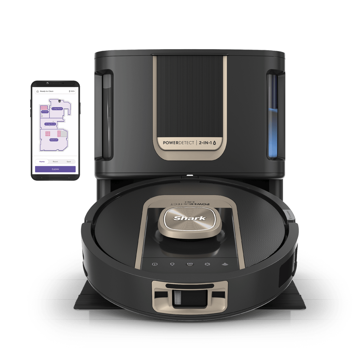 Shark PowerDetect™ ThermaCharged™ Robot Vacuum and Mop