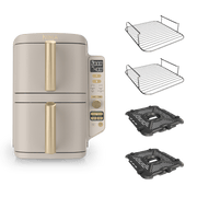 Ninja DoubleStack™ 10-QT Double Air Fryer in Stone Gold