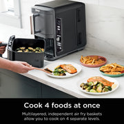 Ninja DoubleStack™ 10-QT Double Air Fryer in Stone Gold