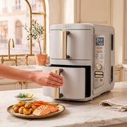 Ninja DoubleStack™ 10-QT Double Air Fryer in Stone Gold