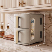 Ninja DoubleStack™ 10-QT Double Air Fryer in Stone Gold
