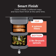 Ninja DoubleStack™ Double Basket Air Fryer and Thermometer