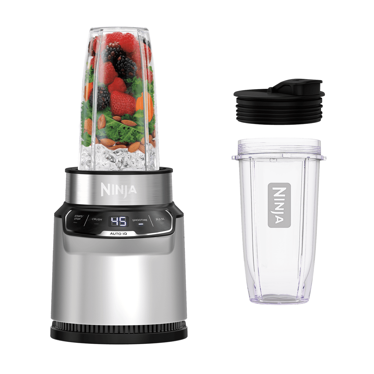 Ninja Auto IQ Nutri Blender Pro Bundle with Cups