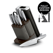 Ninja NeverDull Pro 11-Piece Premium Kitchen Knife Set & Steak Knives in Slate