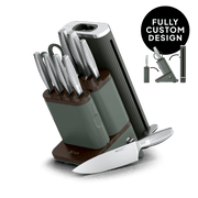 Ninja NeverDull Pro 11-Piece Premium Kitchen Knife Set & Steak Knives in Slate