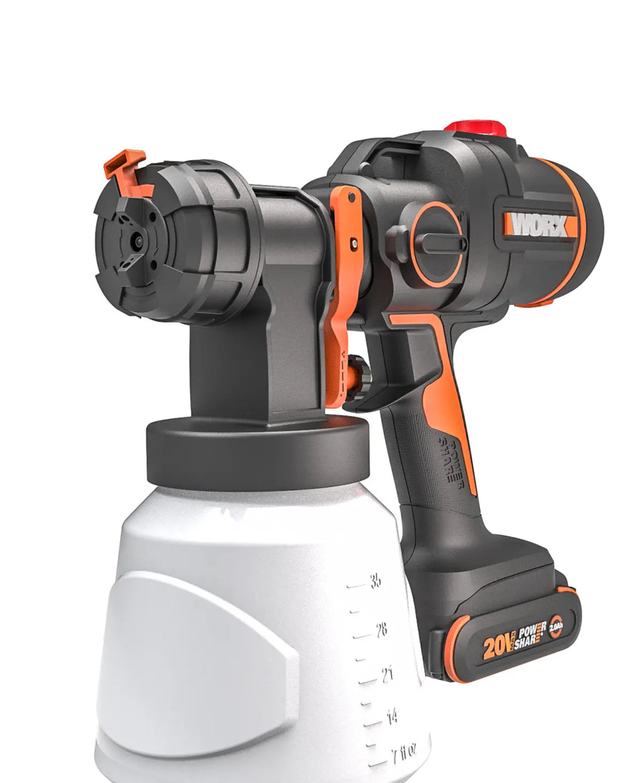 20V HVLP brushless paint sprayer