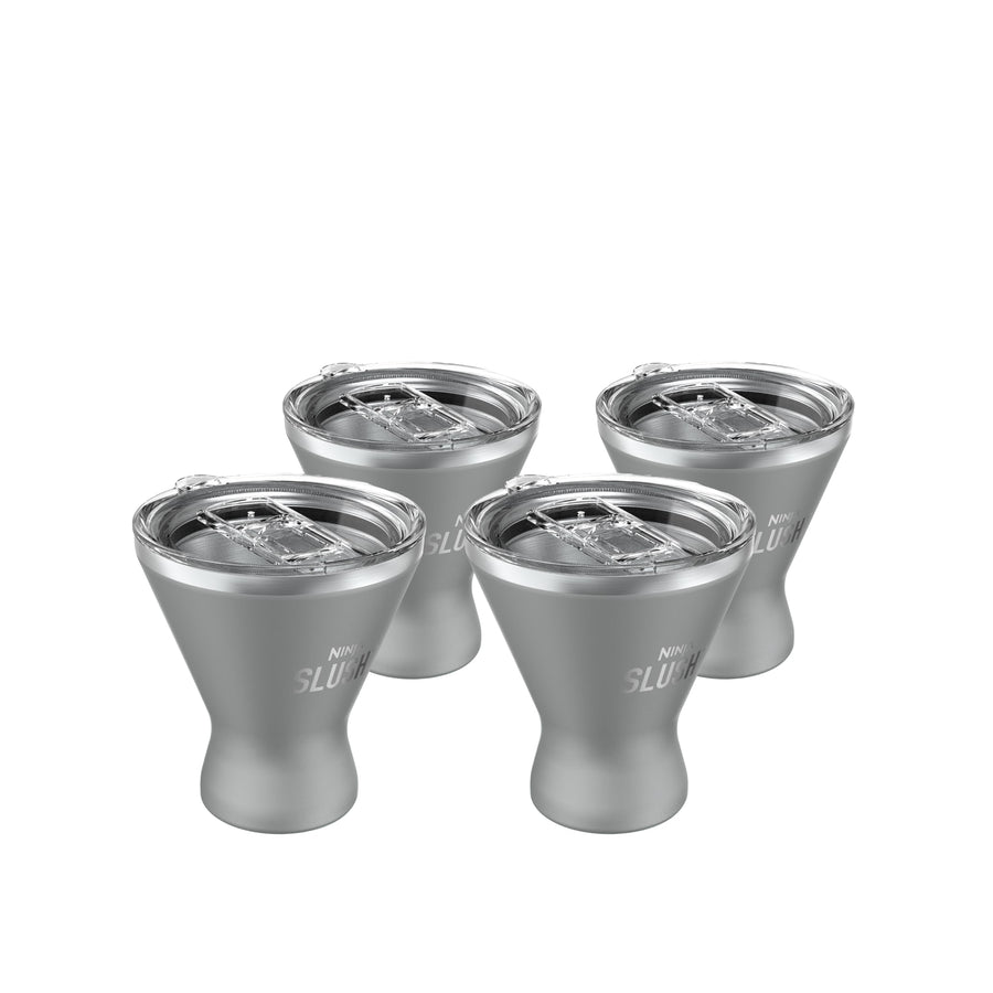 Ninja SLUSHi™ Insulated Cocktail Cup with Lid and Straw, 10oz​, Gray