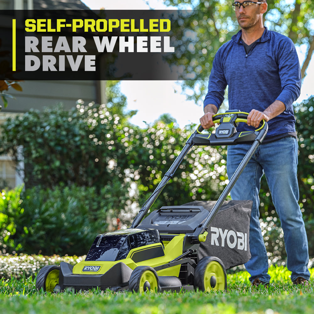 40V HP BRUSHLESS 20" SELF-PROPELLED LAWN MOWER Image 6