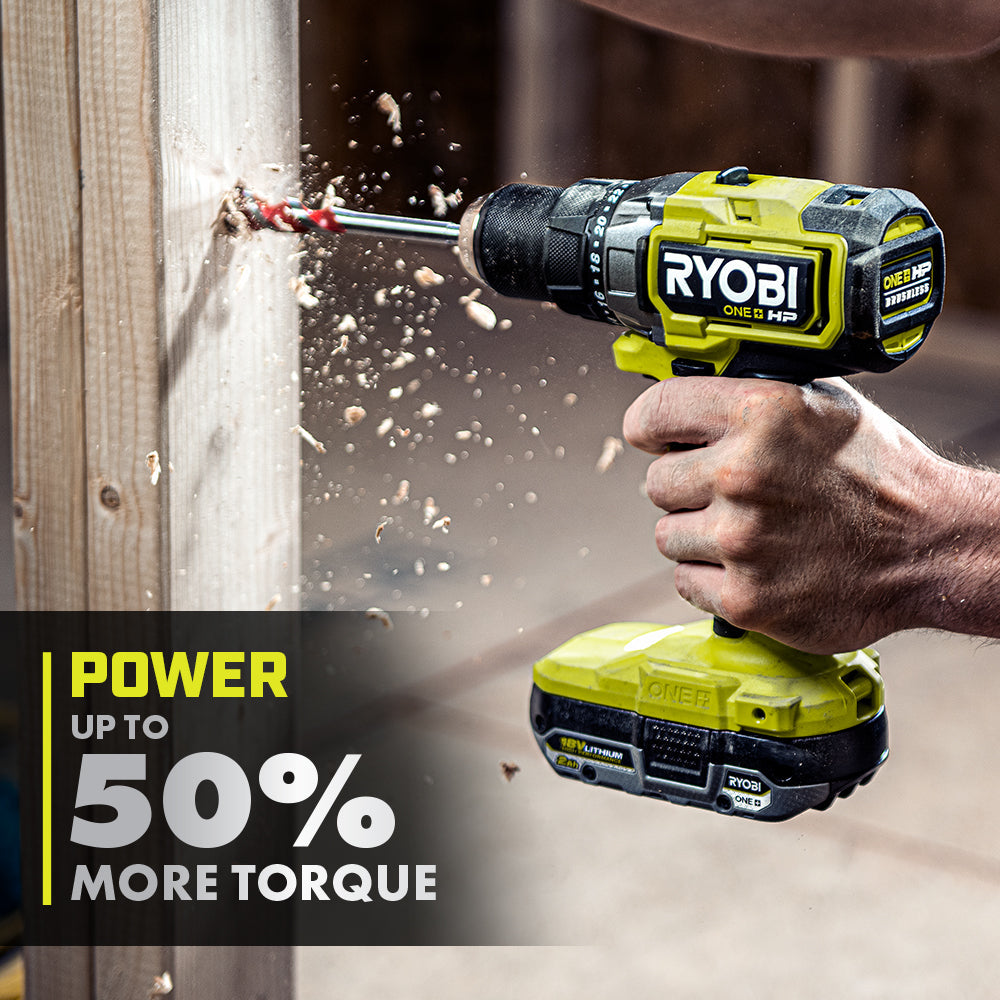 18V ONE+ HP Brushless 1/2" Drill/Driver Image 2