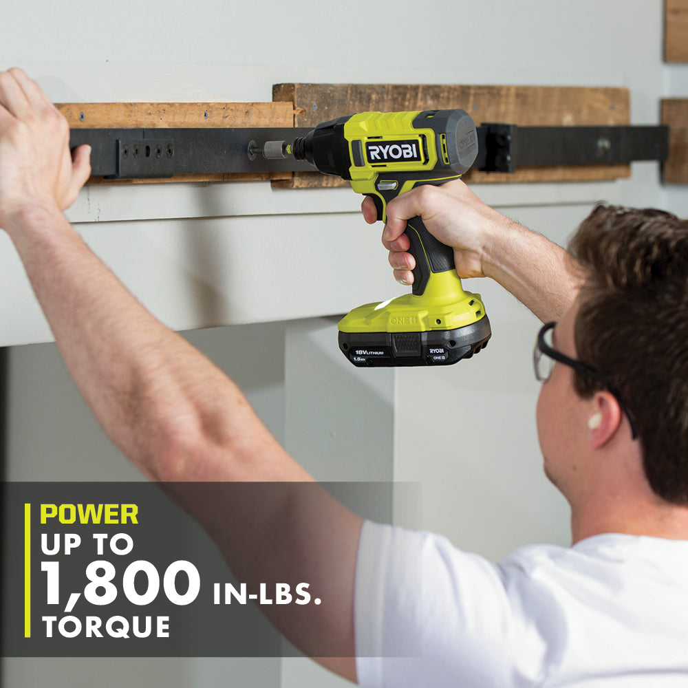 Ryobi 18V ONE+ 1/4" Impact Driver Kit Image 5