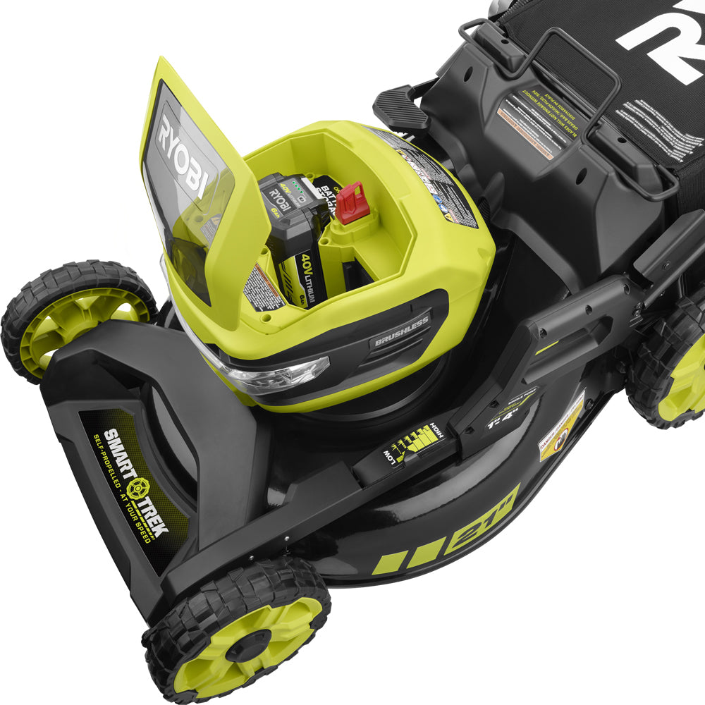 40V Brushless 21" Self-Propelled Mower Kit Image 9