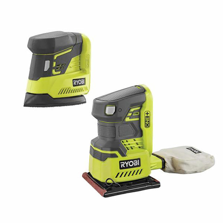 18V ONE+ Quarter Sheet Sander & Corner Cat Finish Sander