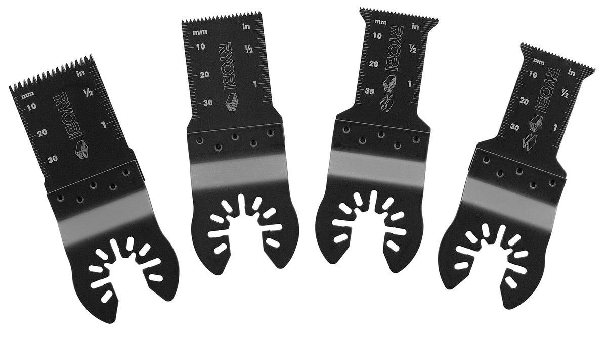4 PC. WOOD/METAL OSCILLATING MULTI-TOOL BLADE SET Image 2