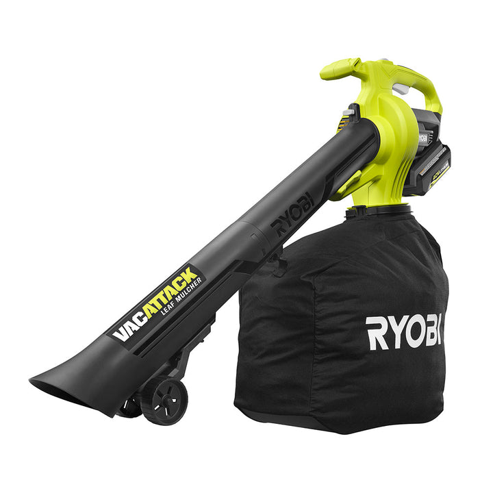40V VAC ATTACK LEAF VACUUM/MULCHER KIT Image 1
