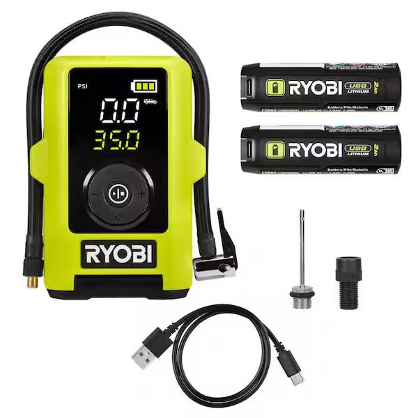USB Lithium Smart Tire Inflator Kit